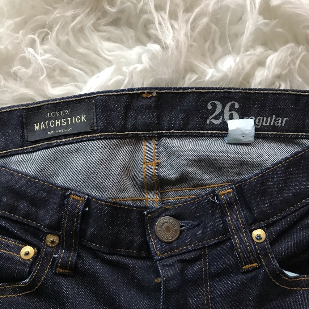 J.Crew: 8 Toothpick Jean In Classic Rinse - Picture 5 of 8